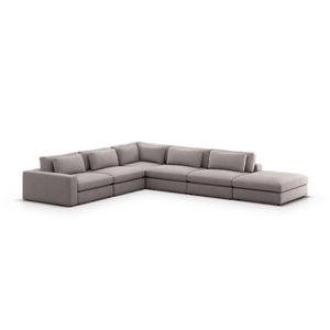 Bloor 5pc Sectional Laf W/Ottoman