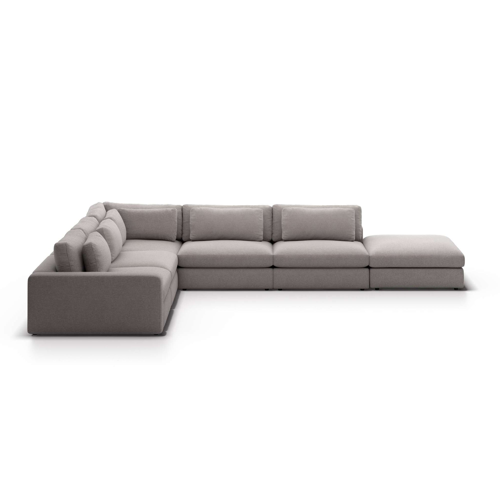 Bloor 5pc Sectional Laf W/Ottoman