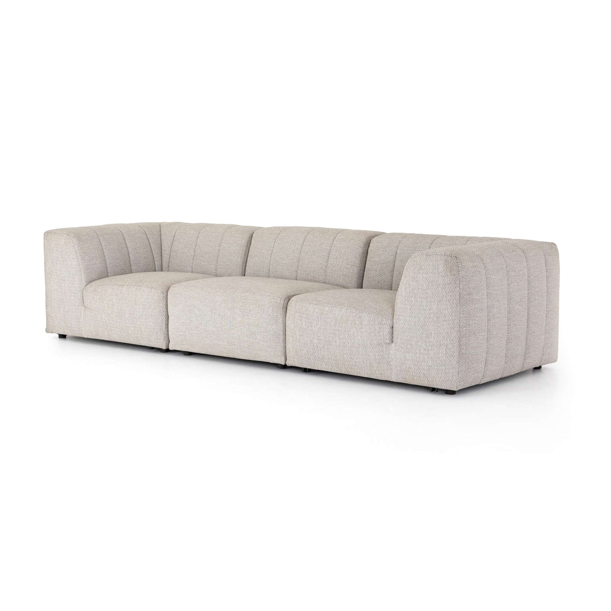 Gwen Outdoor 3 Pc Sectional