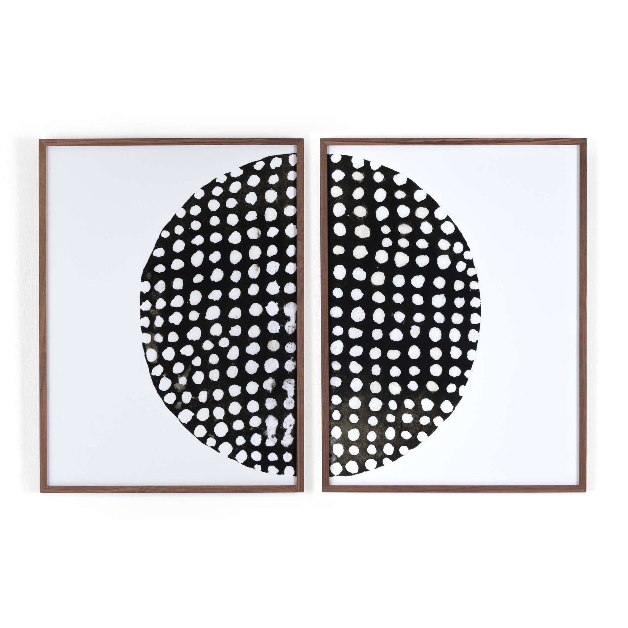 Global Disco Diptych,black By Jess Engle