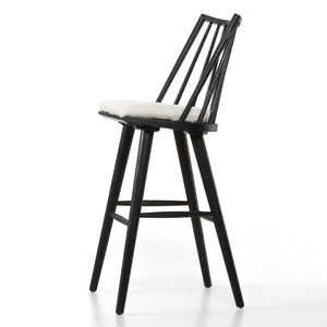 Lewis Windsor Stool W Cushion