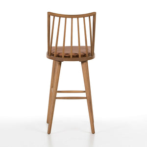 Lewis Windsor Stool W Cushion