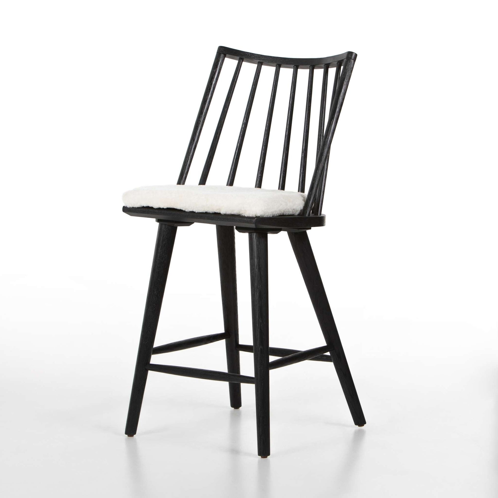 Lewis Windsor Stool W Cushion