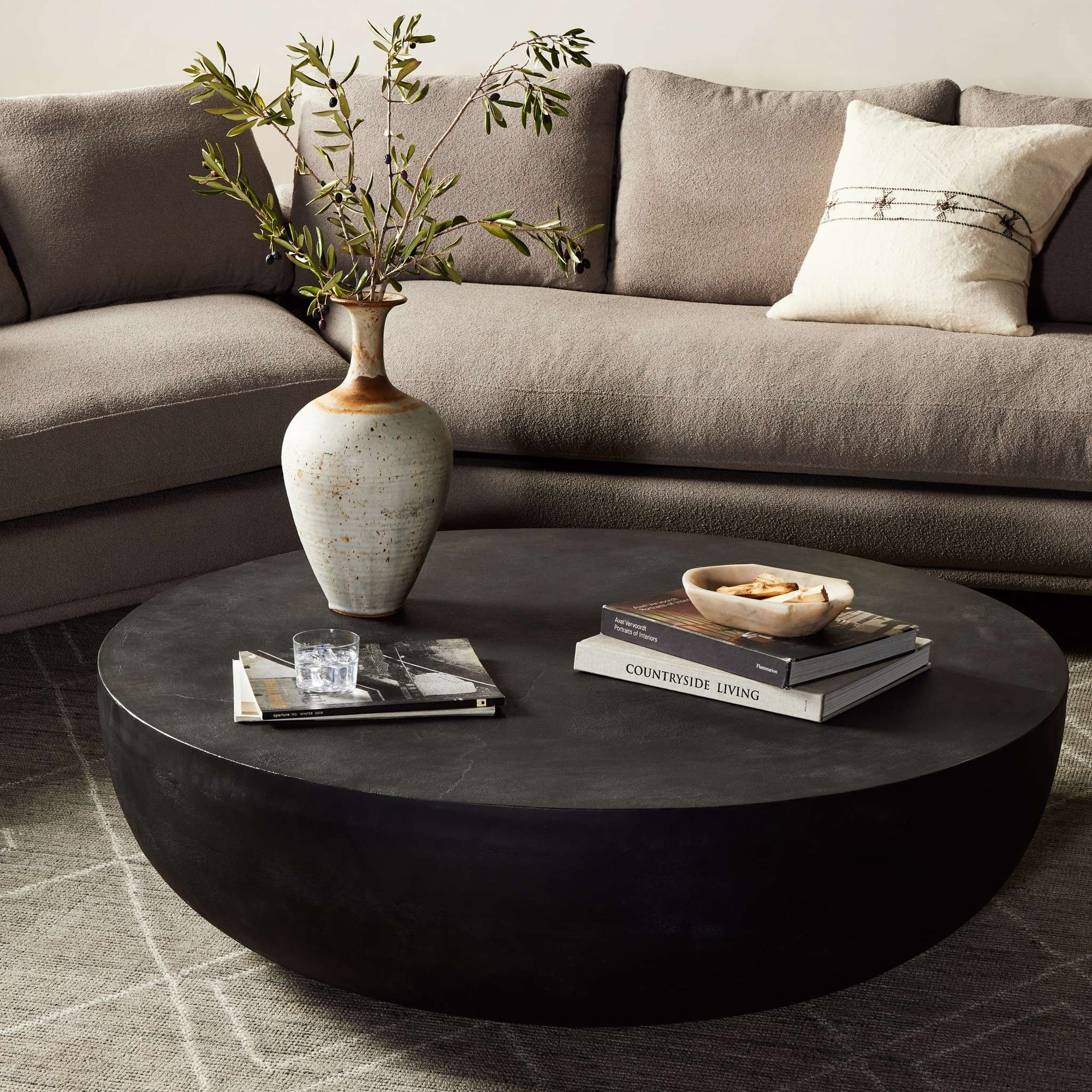 Basil Round Coffee Table