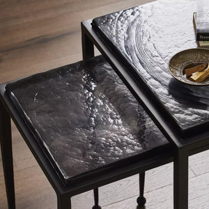 Dalston Cast Glass Nesting Tables