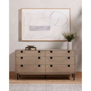 Carly 6 Drawer Dresser