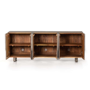 Rivka Media Console-Aged Grey