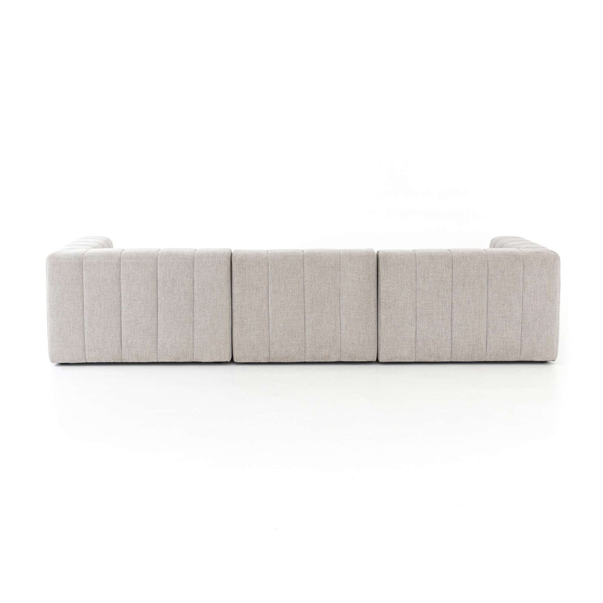 Langham Channeled 3-Pc Sectional-Laf Ch