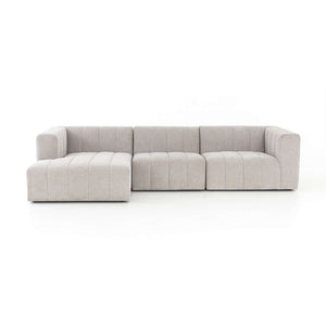 Langham Channeled 3-Pc Sectional-Laf Ch