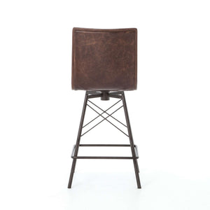 Diaw Counter Stool-Havana/Waxed Black