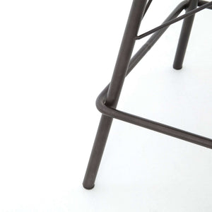 Diaw Counter Stool-Havana/Waxed Black