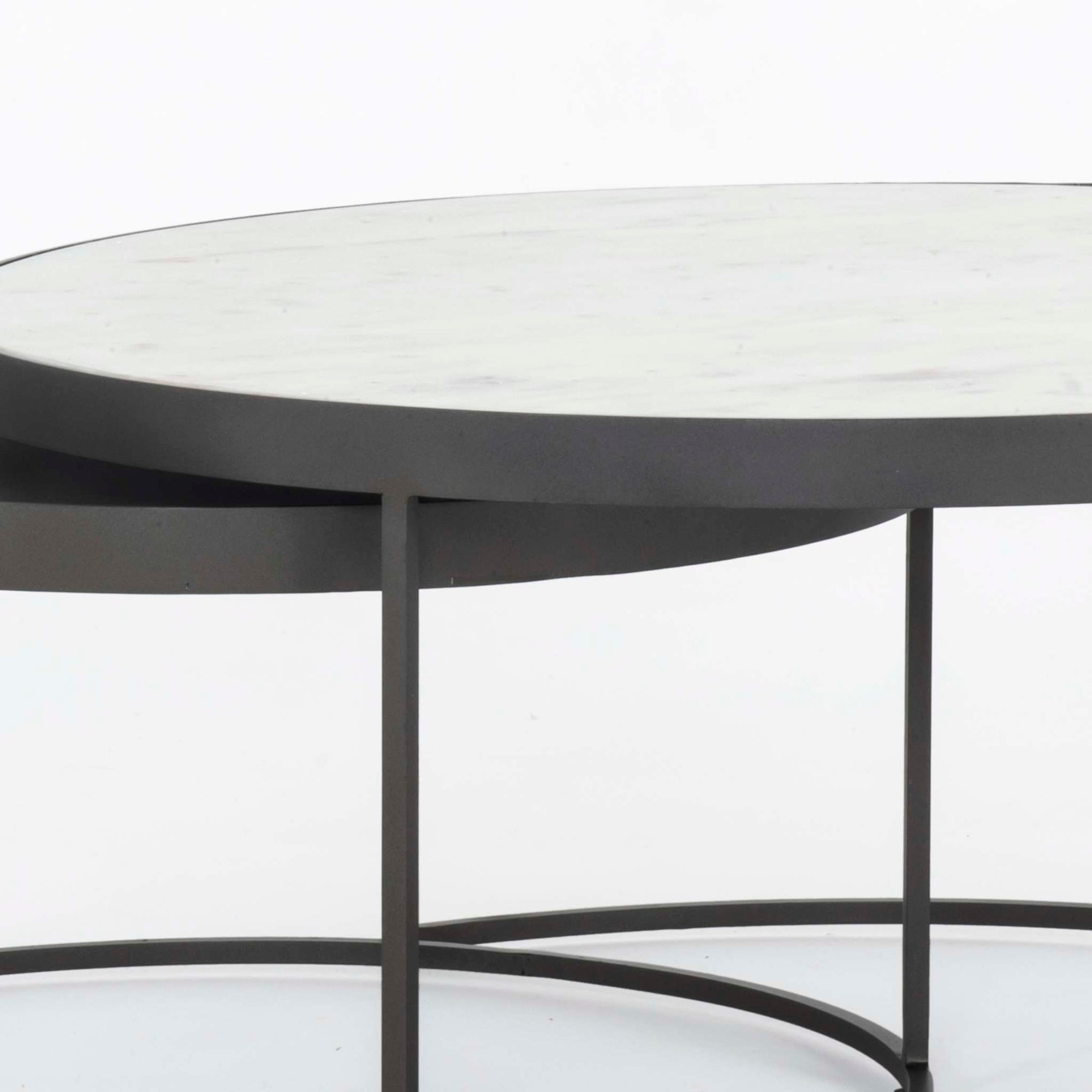 Evelyn Round Nesting Coffee Table