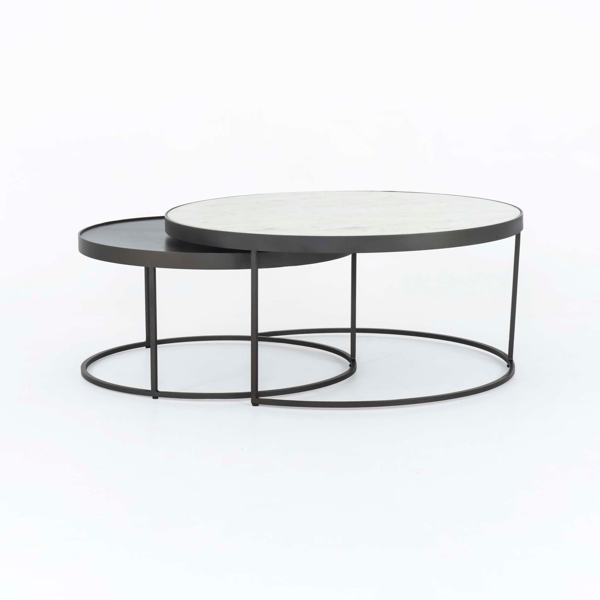 Evelyn Round Nesting Coffee Table