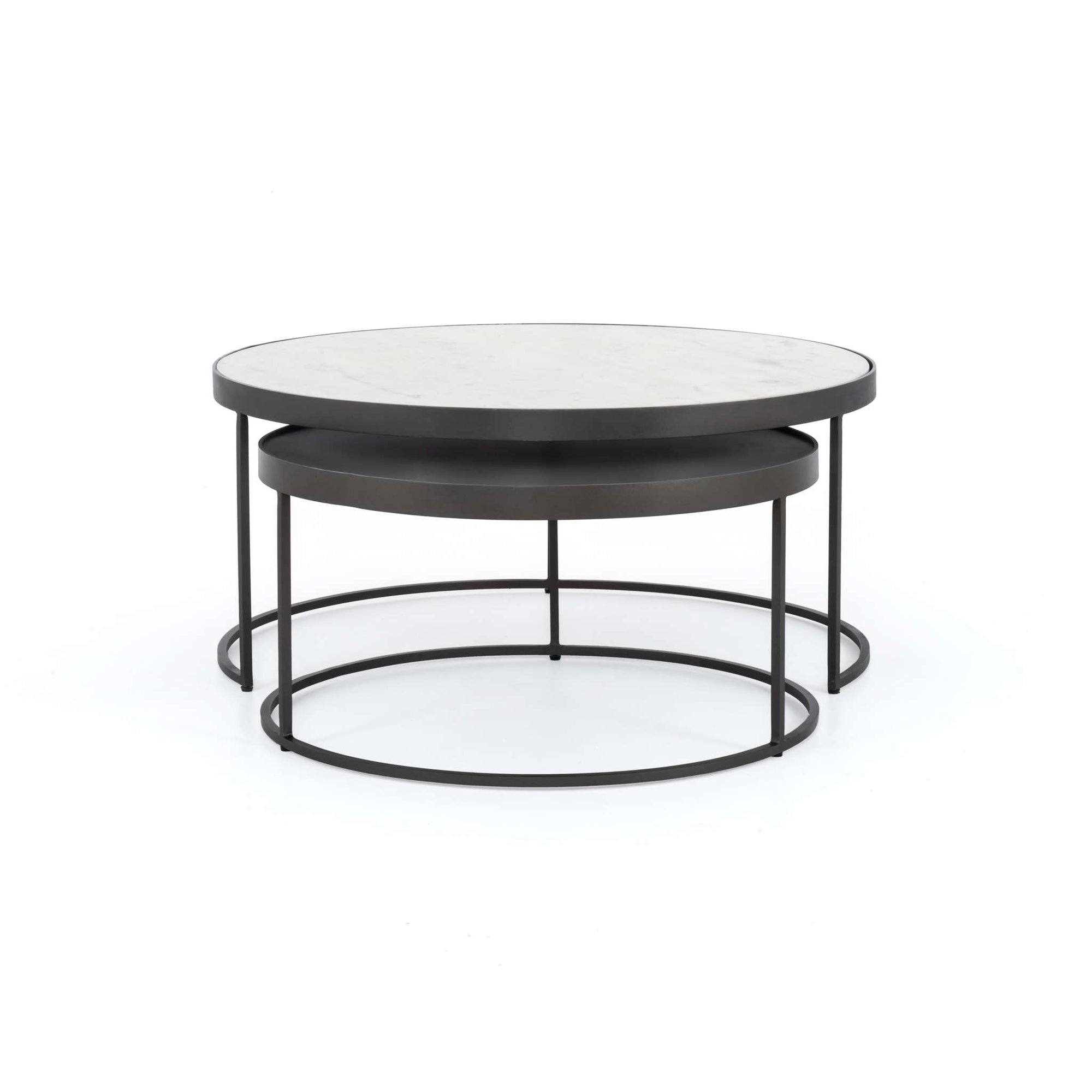 Evelyn Round Nesting Coffee Table