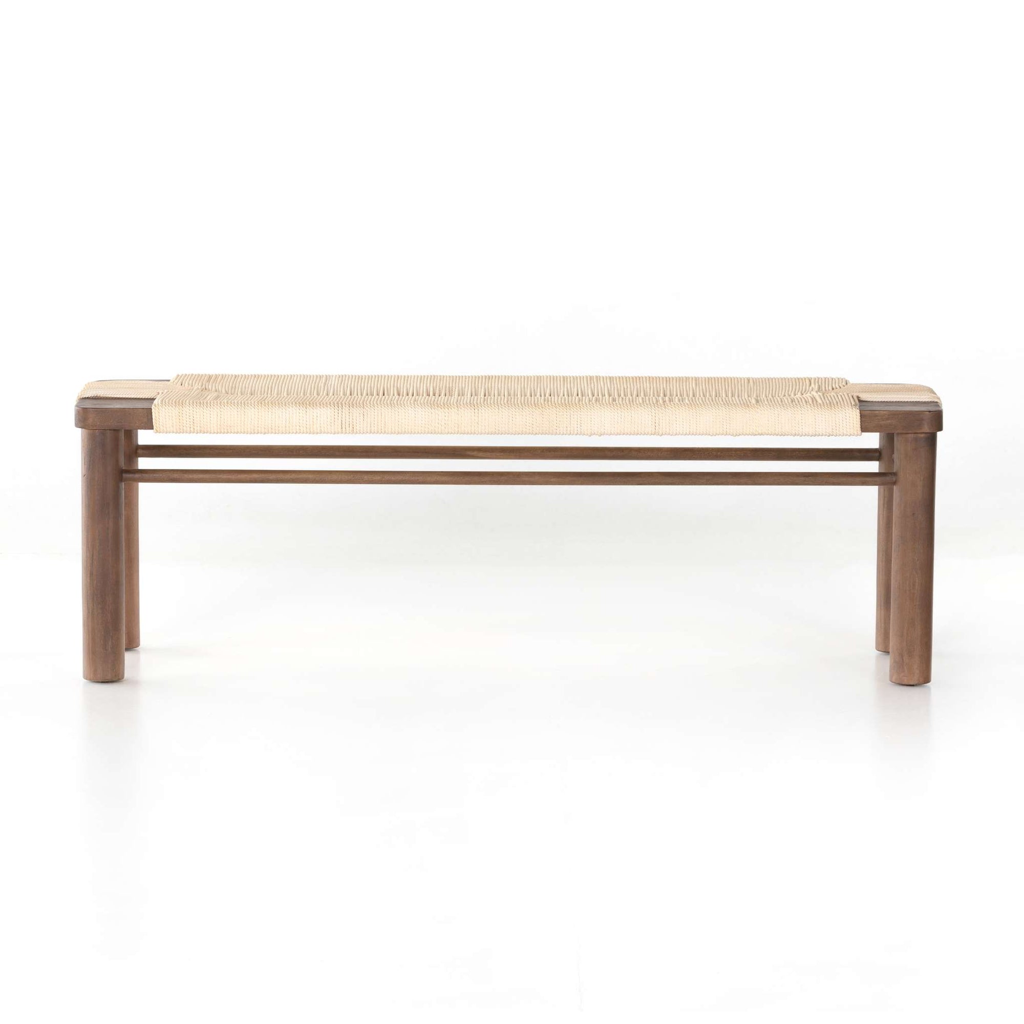 Shona Bench-Russet Mahogany/Vintage Cott