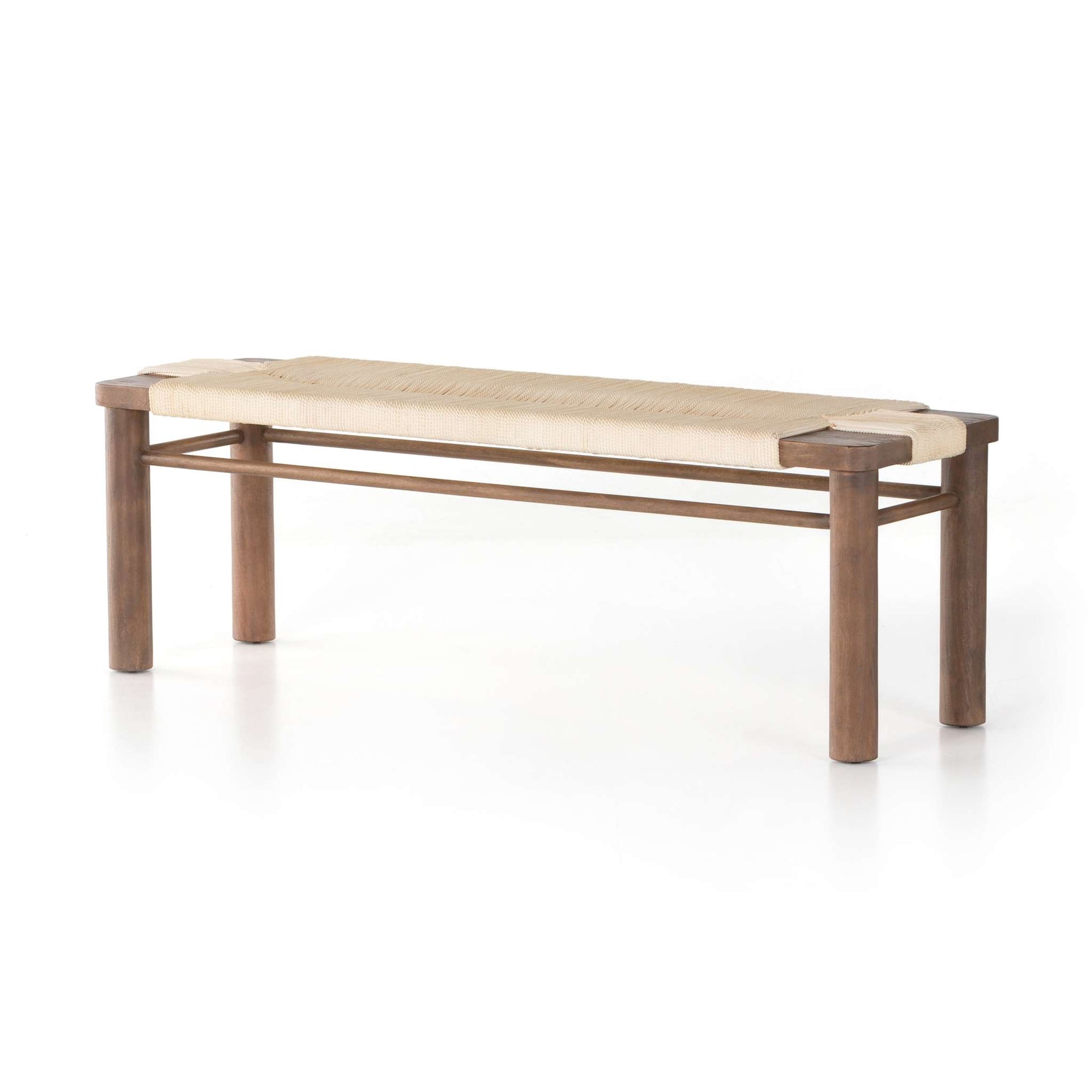 Shona Bench-Russet Mahogany/Vintage Cott